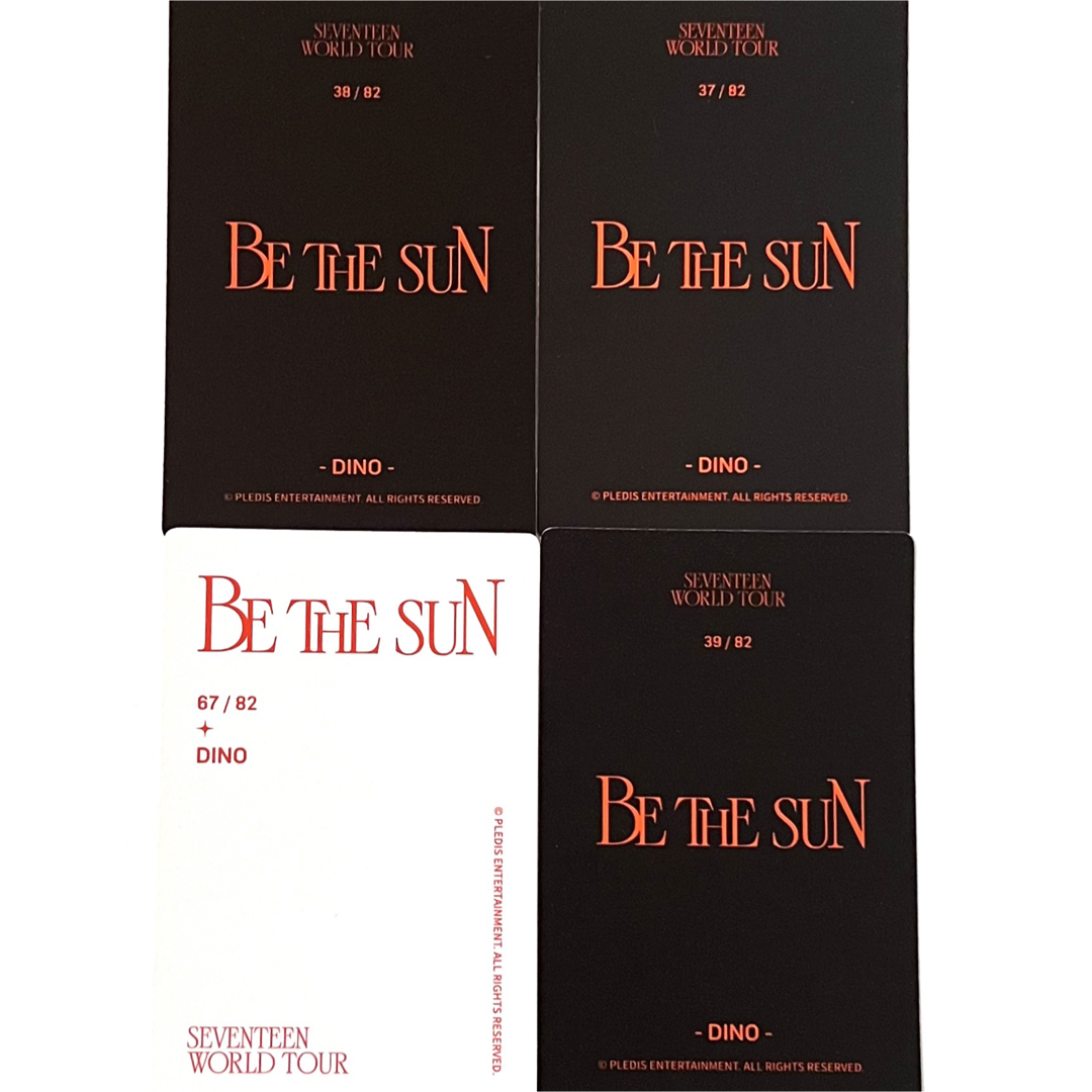 SEVENTEEN ディノ BETHESUN トレカ 4枚セット