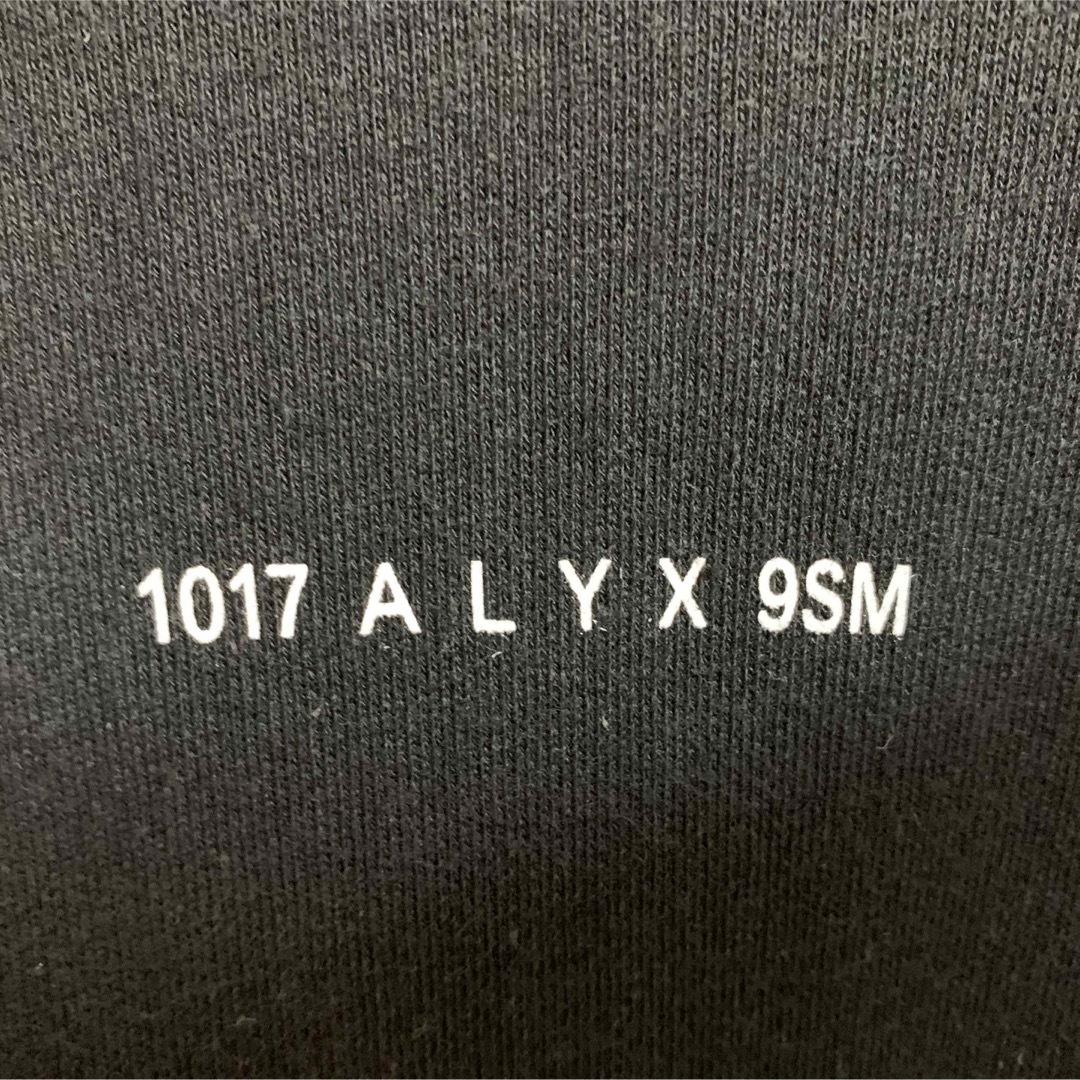 1017 ALYX 9SM アリクス CREW NECK VISUAL ブラック