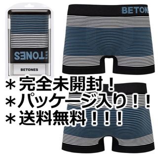 ビトーンズ(BETONES)の新品 ビトーンズ ネオン4 BKブルー メンズ ボクサーパンツ(ボクサーパンツ)