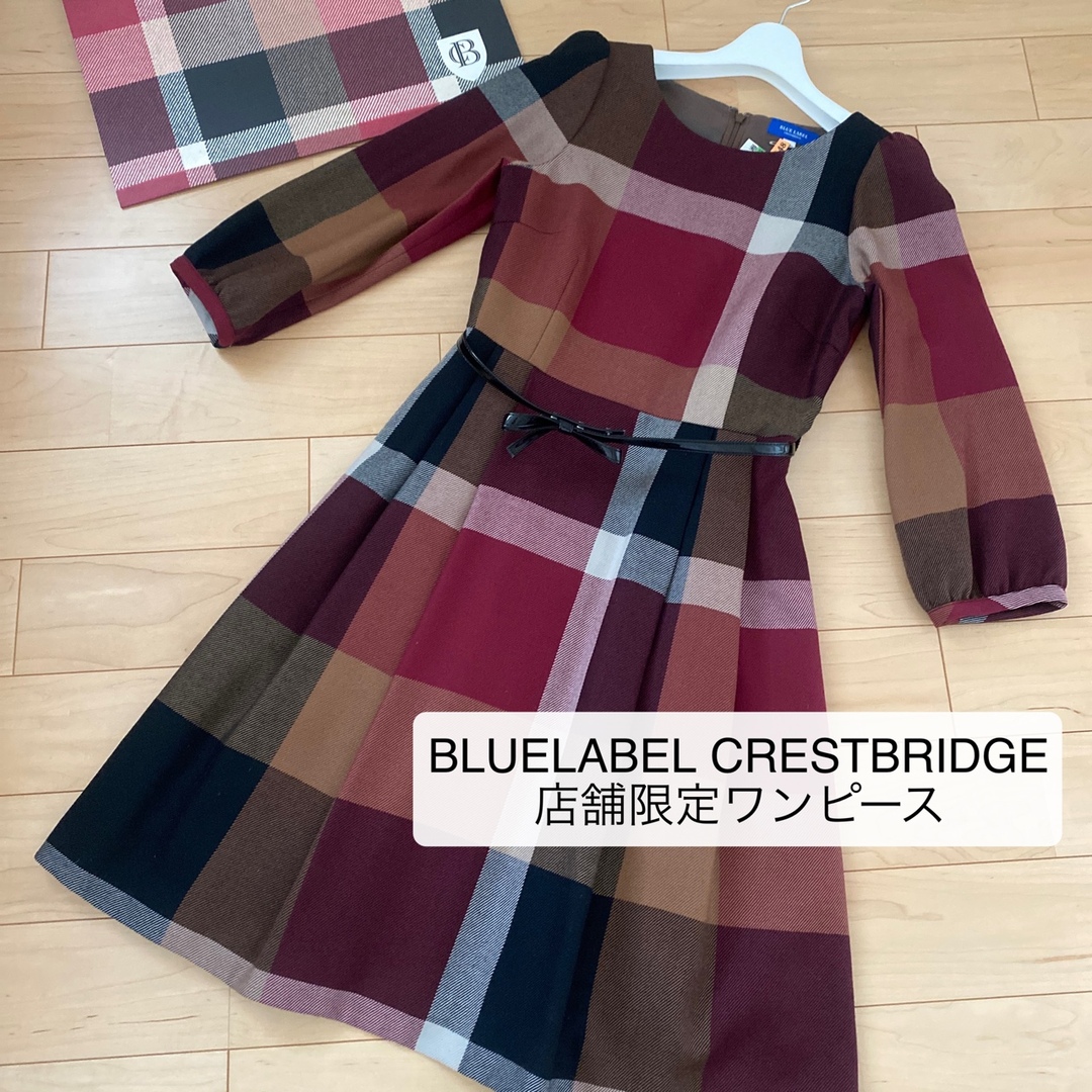 BLUE LABEL CRESTBRIDGE - 美品 店舗限定 ブルーレーベル クレスト