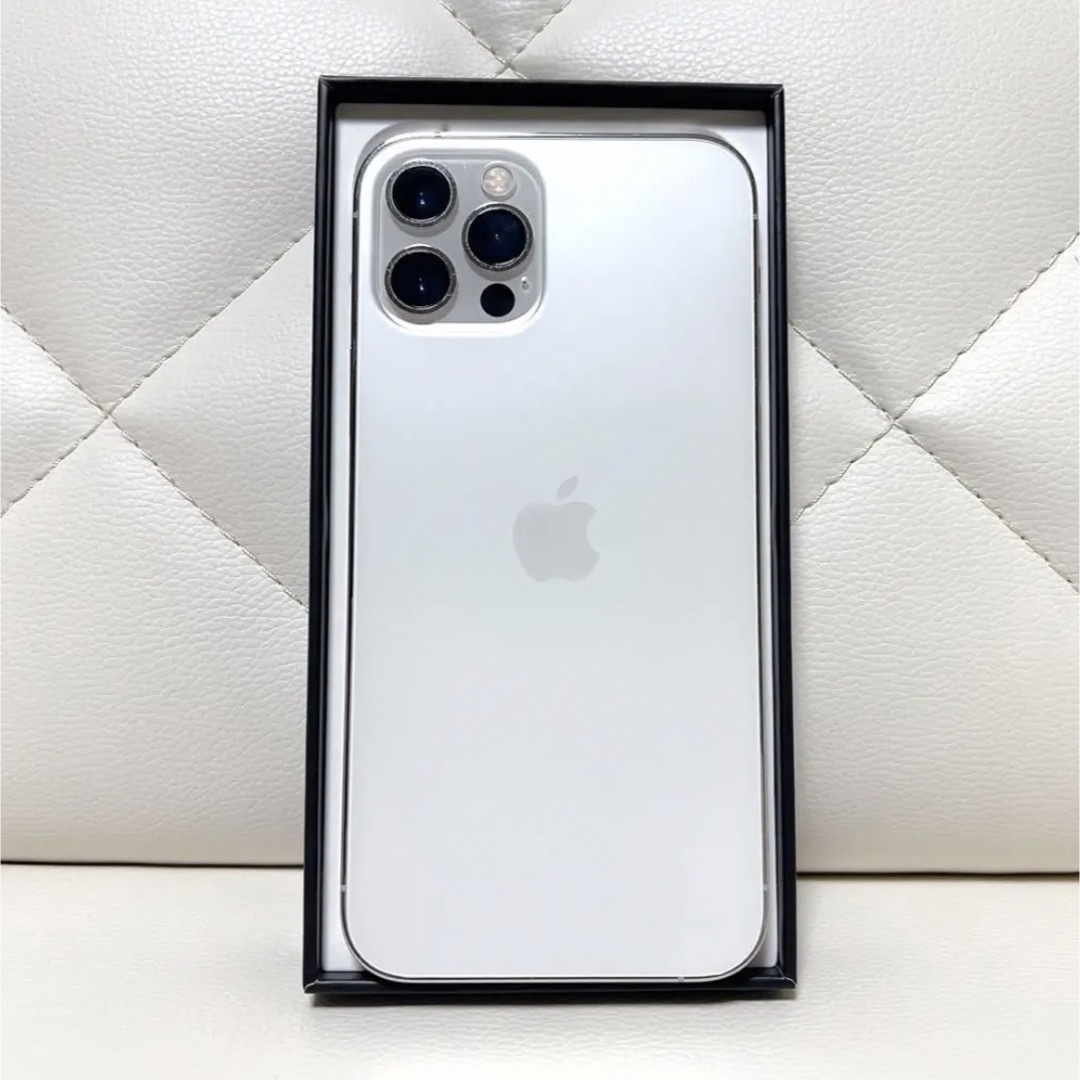 本体のみiPhone 12 pro シルバー 128 GB SIMフリー - スマートフォン本体