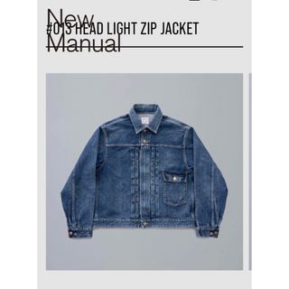 エヌハリウッド(N.HOOLYWOOD)のNew Manual #013 HEAD LIGHT ZIP JACKET(Gジャン/デニムジャケット)