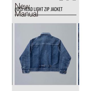 New Manual #013 HEAD LIGHT ZIP JACKET013とする