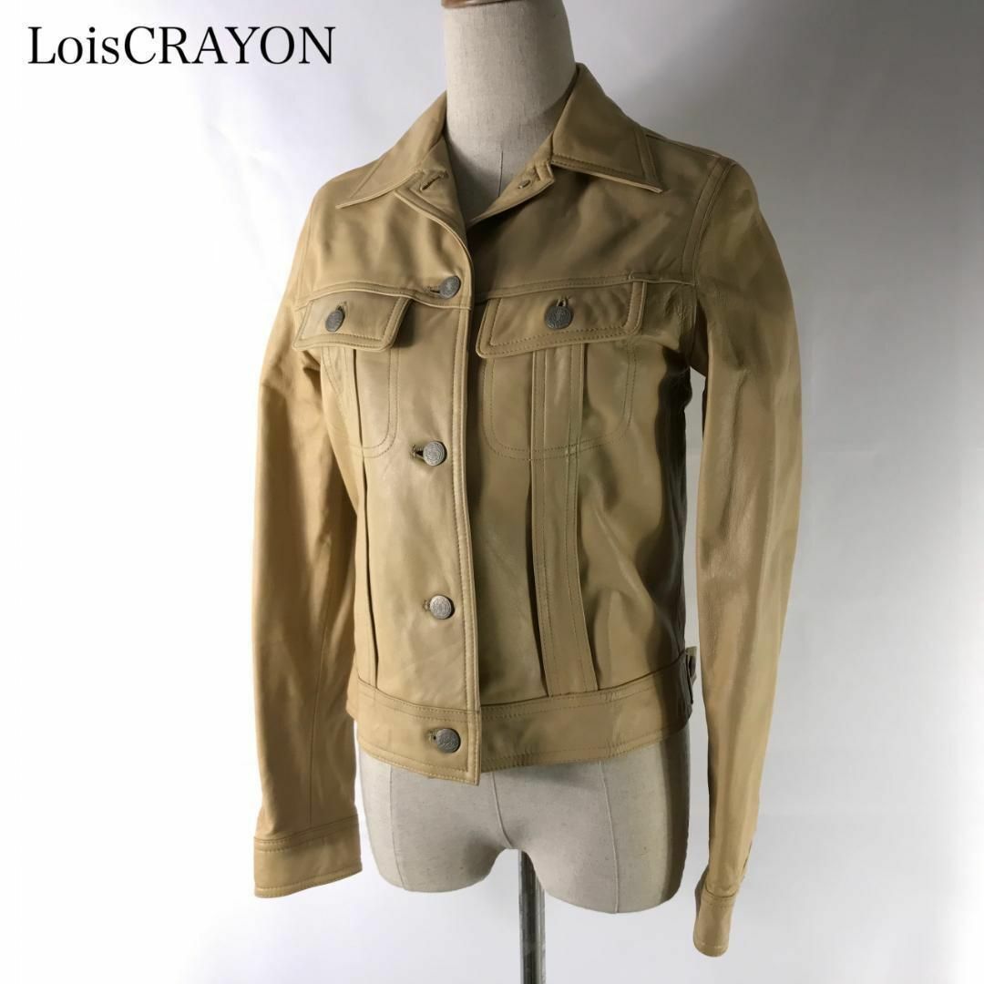 ♪美品♪ LoisCRAYON 本革 レザージャケット | フリマアプリ ラクマ