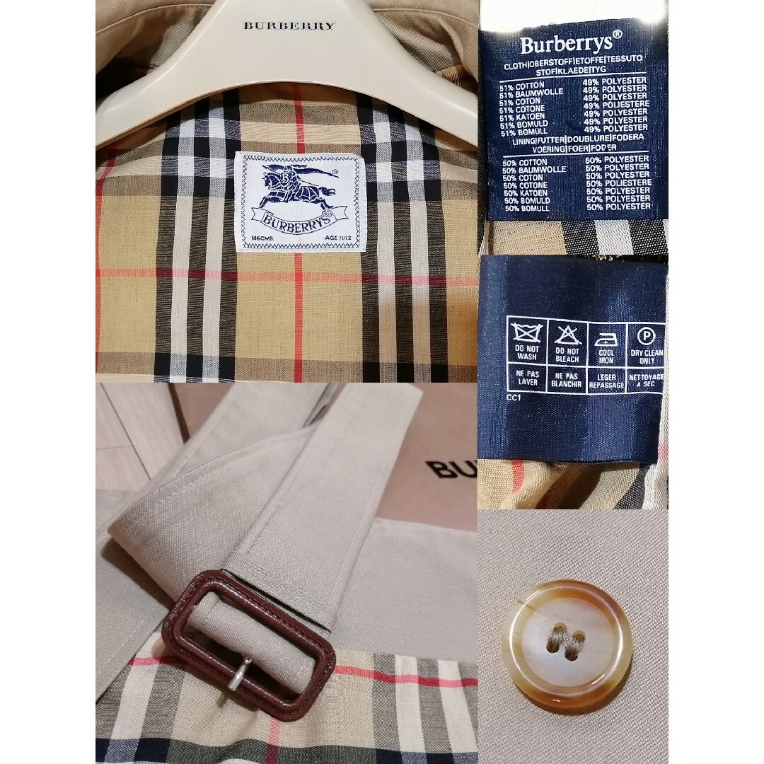BURBERRY - 本物上質美品○ ロング丈トレンチコート ヴィンテージ
