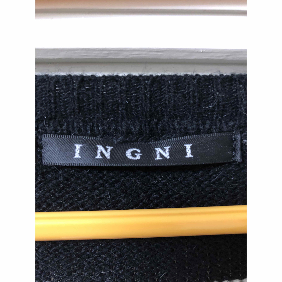 INGNI(イング)の新品・未使用 INGNI ボーダーカーディガン ○＊毎日郵送致します＊○ レディースのトップス(カーディガン)の商品写真