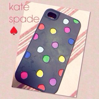 ケイトスペードニューヨーク(kate spade NEW YORK)のkatespade♠︎iPhone4s(モバイルケース/カバー)
