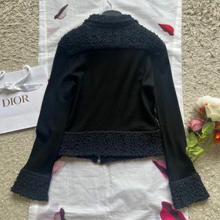 Christian Dior - 【良品】Christian Dior ジャケット ボア ブラック