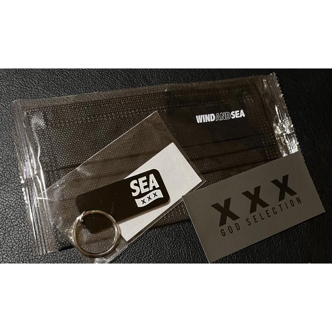 WIND AND SEA - WDS × GOD SELECTION XXX KEY TAGS / Blackの通販 by