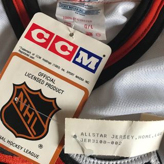 CCM - 未使用タグ付 NHL1989-91,93 オールスターゲームジャージ レア