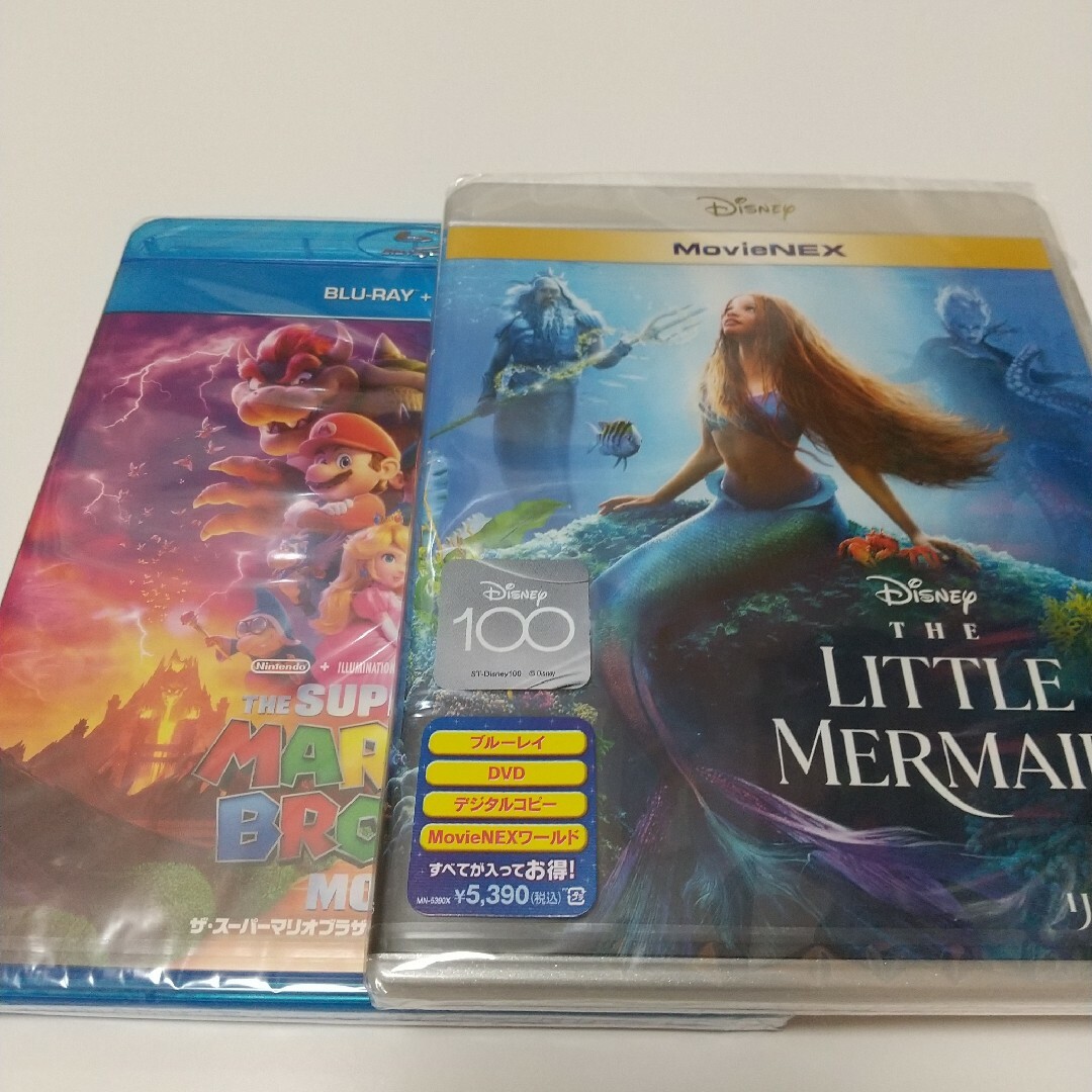 「リトルマーメイド　実写版」DVDディスク純正ケース付き