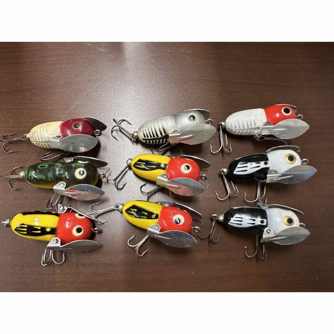 Heddon ヘドン タイニークレイジークローラー　9個セットルアー用品