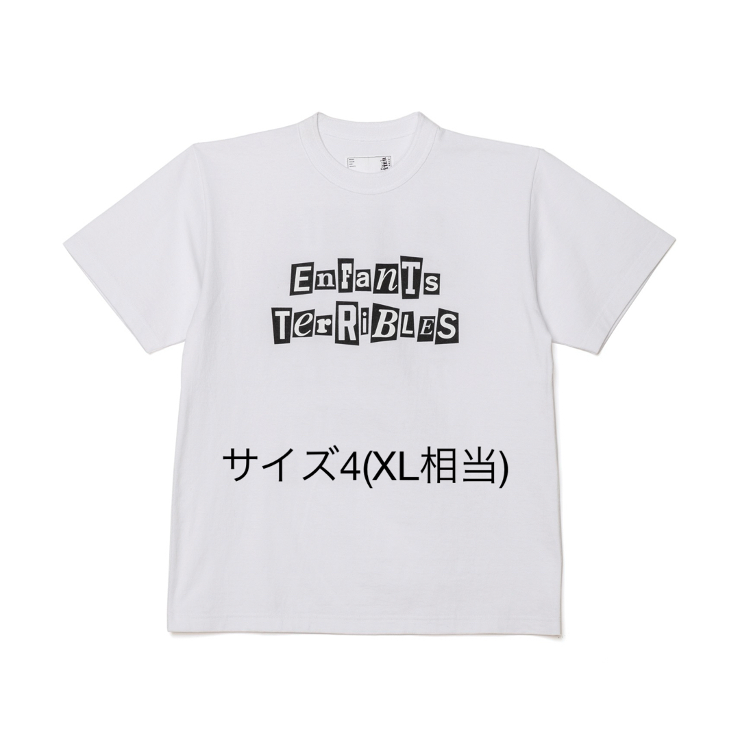 sacai × Jean Paul Gaultier T-Shirt White