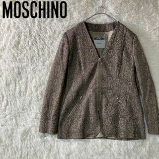 モスキーノ ノーカラージャケット(レディース)の通販 47点 | MOSCHINO