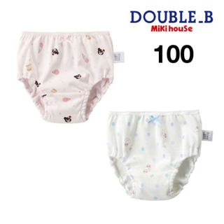 ダブルビー(DOUBLE.B)の(新品)ミキハウスダブルB女の子ショーツ100サイズ(パンツ/スパッツ)