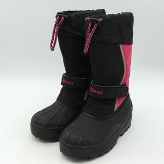 L.L.Bean - エルエルビーン スノーブーツ レインブーツ ノースウッズ シューズ 雨靴 子供靴 キッズ 女の子用 13cmサイズ ブラック L.L.Bean