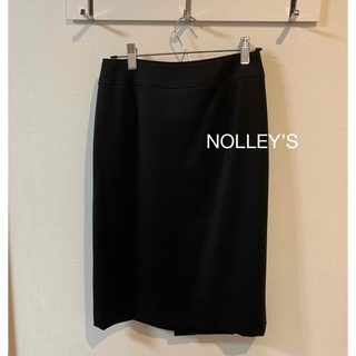ノーリーズ(NOLLEY'S)のノーリーズ　スカート　黒　サイズ36(ひざ丈スカート)