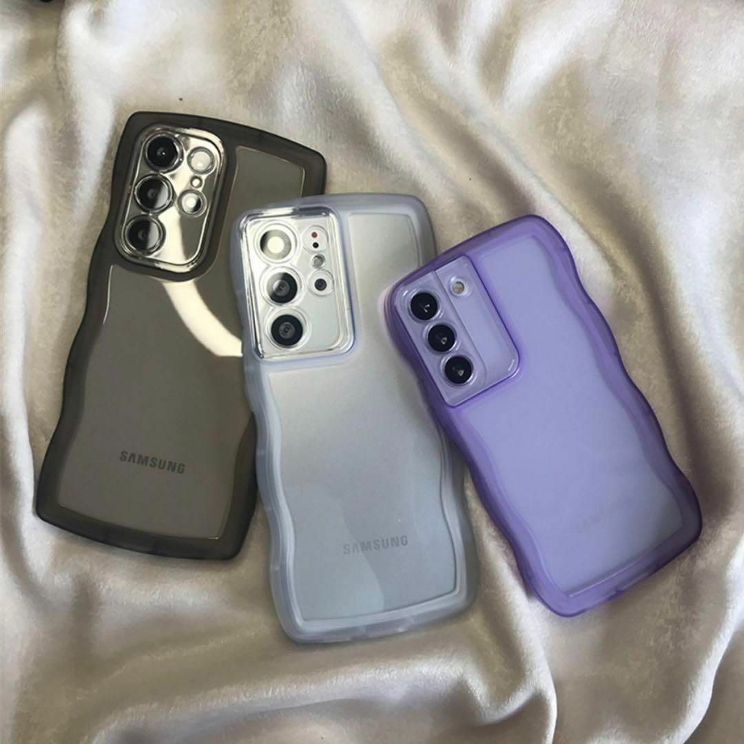 GalaxyS20FE ホワイト うねうね ウェーブ ケース スマホケース GalaxyS20FE ホワイト うねうね ウェーブ ケース スマホケース