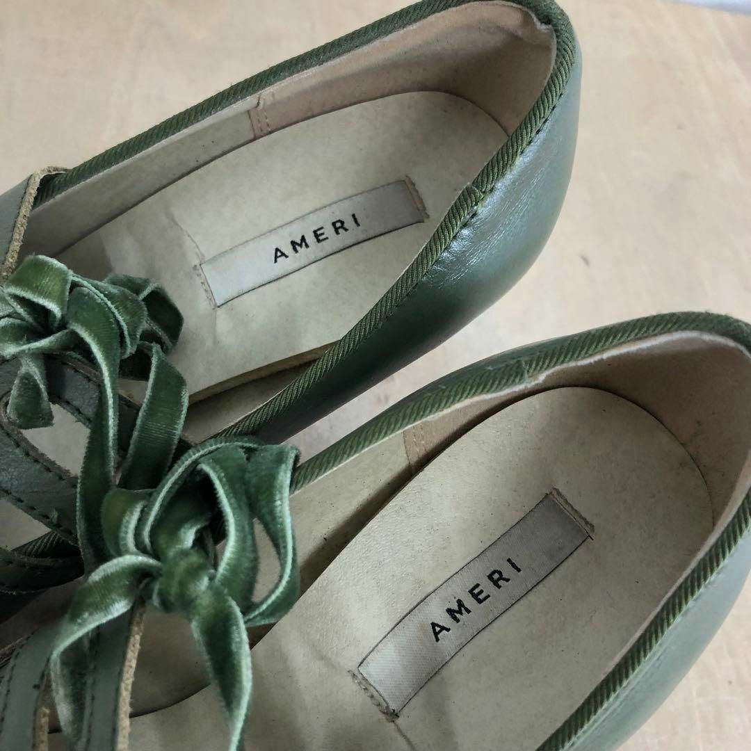 Ameri VINTAGE(アメリヴィンテージ)の【送料無料】AMERI アメリ CUTWORK LACE UP PUMPS S レディースの靴/シューズ(ハイヒール/パンプス)の商品写真