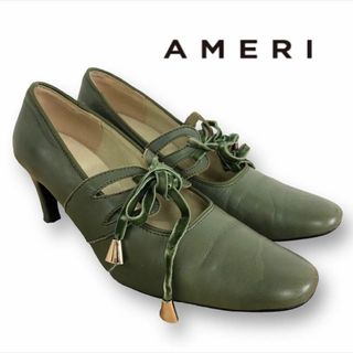 アメリヴィンテージ(Ameri VINTAGE)の【送料無料】AMERI アメリ CUTWORK LACE UP PUMPS S(ハイヒール/パンプス)