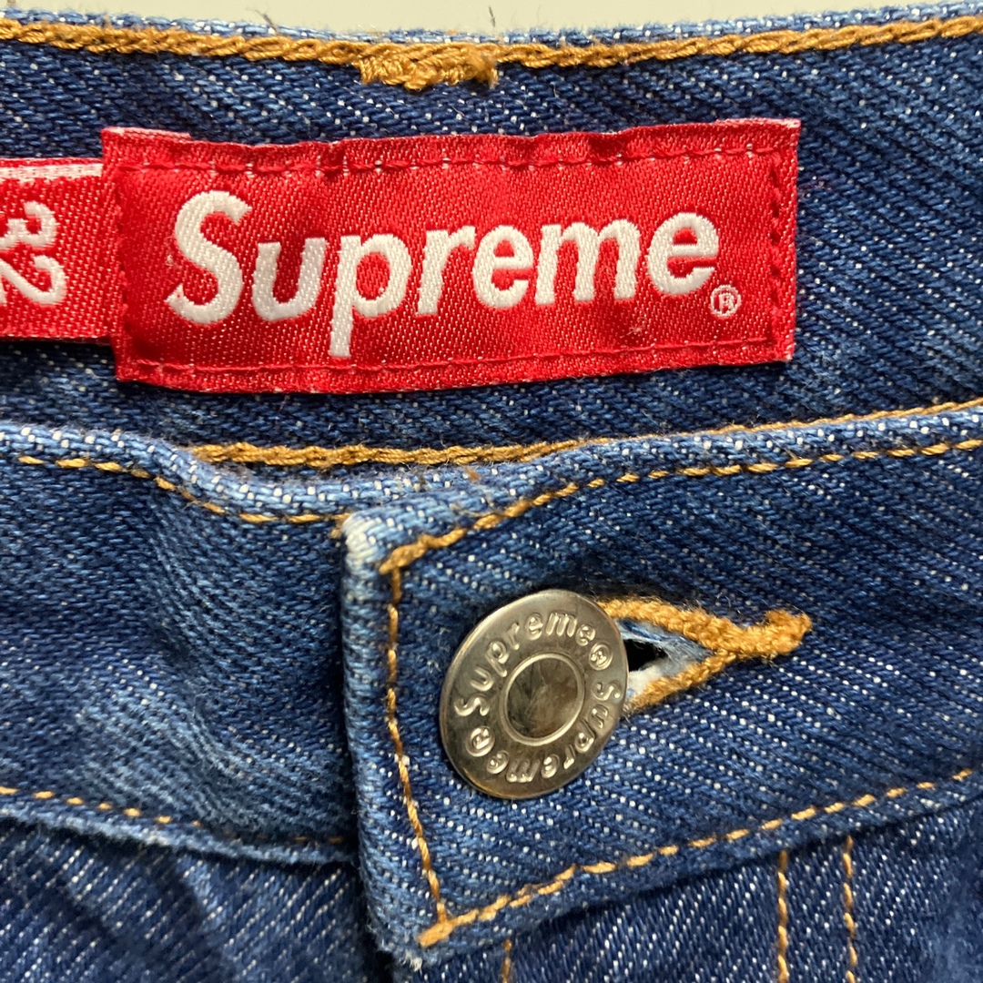 SUPREME 22AW BAGGY JEAN  Rigid Indigo