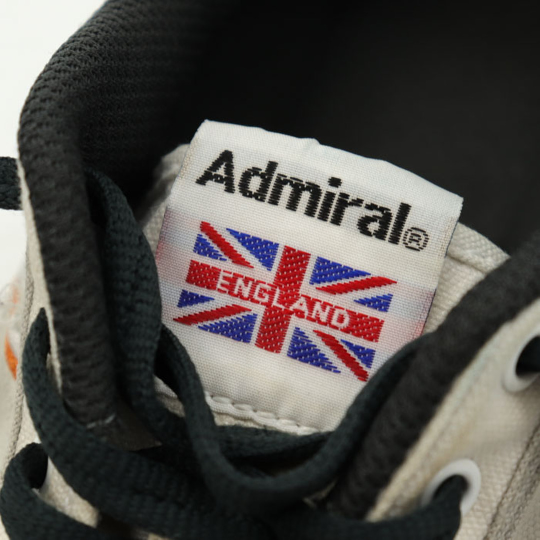 Admiral(アドミラル)のアドミラル スニーカー ローカット SJAD1509 韓国製 ブランド シューズ 靴 メンズ 28cmサイズ ホワイト Admiral メンズの靴/シューズ(スニーカー)の商品写真