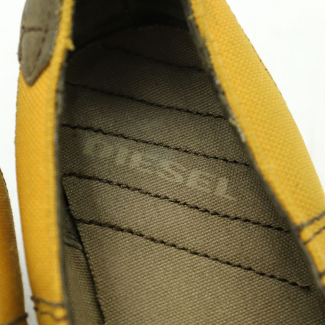 DIESEL(ディーゼル)のディーゼル パンプス デニム ピンヒール カジュアル ブランド シューズ 靴 レディース 23.5cmサイズ イエロー DIESEL レディースの靴/シューズ(ハイヒール/パンプス)の商品写真