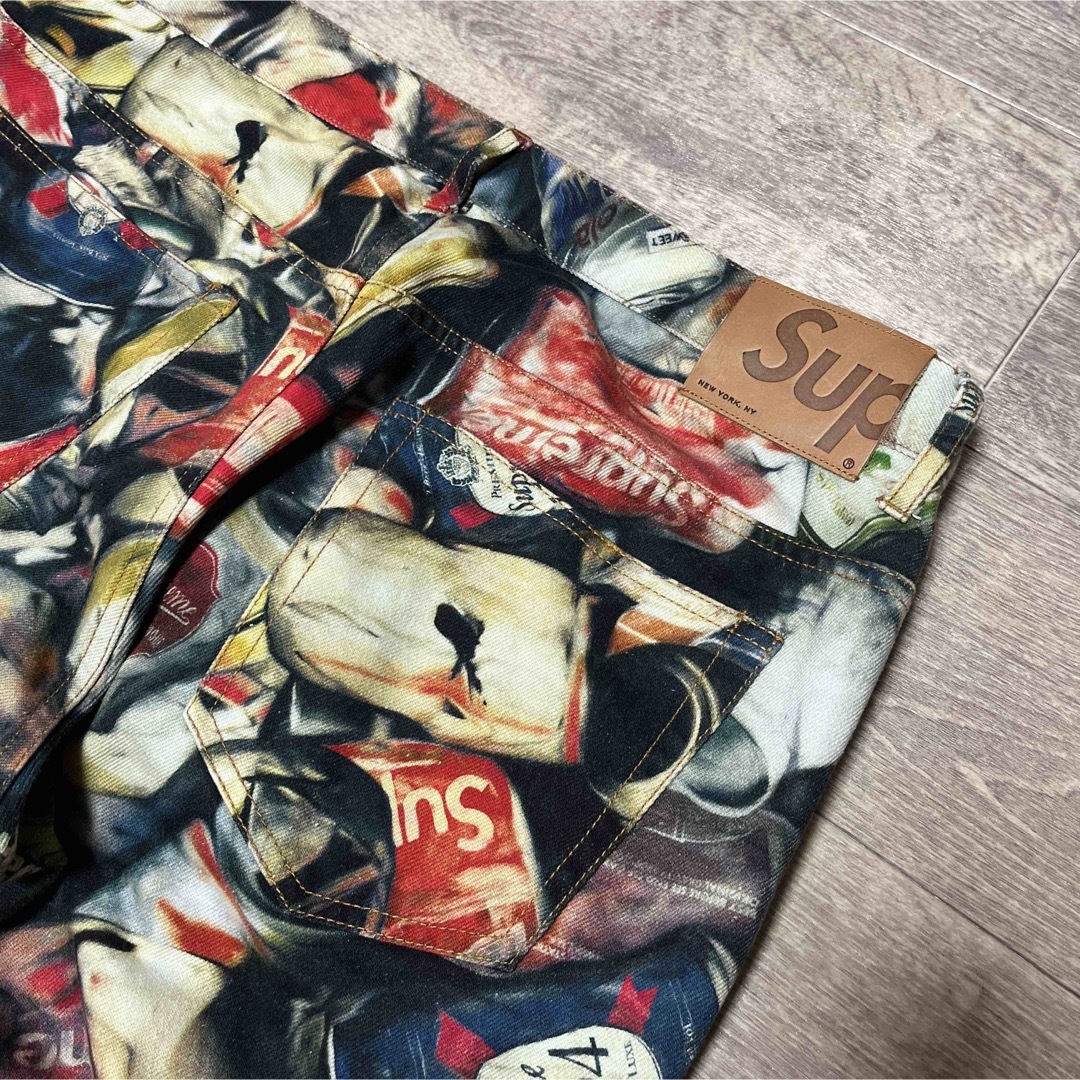 新品　Supreme Cans Regular Jean Multicolor