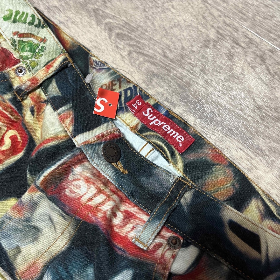 新品　Supreme Cans Regular Jean Multicolor