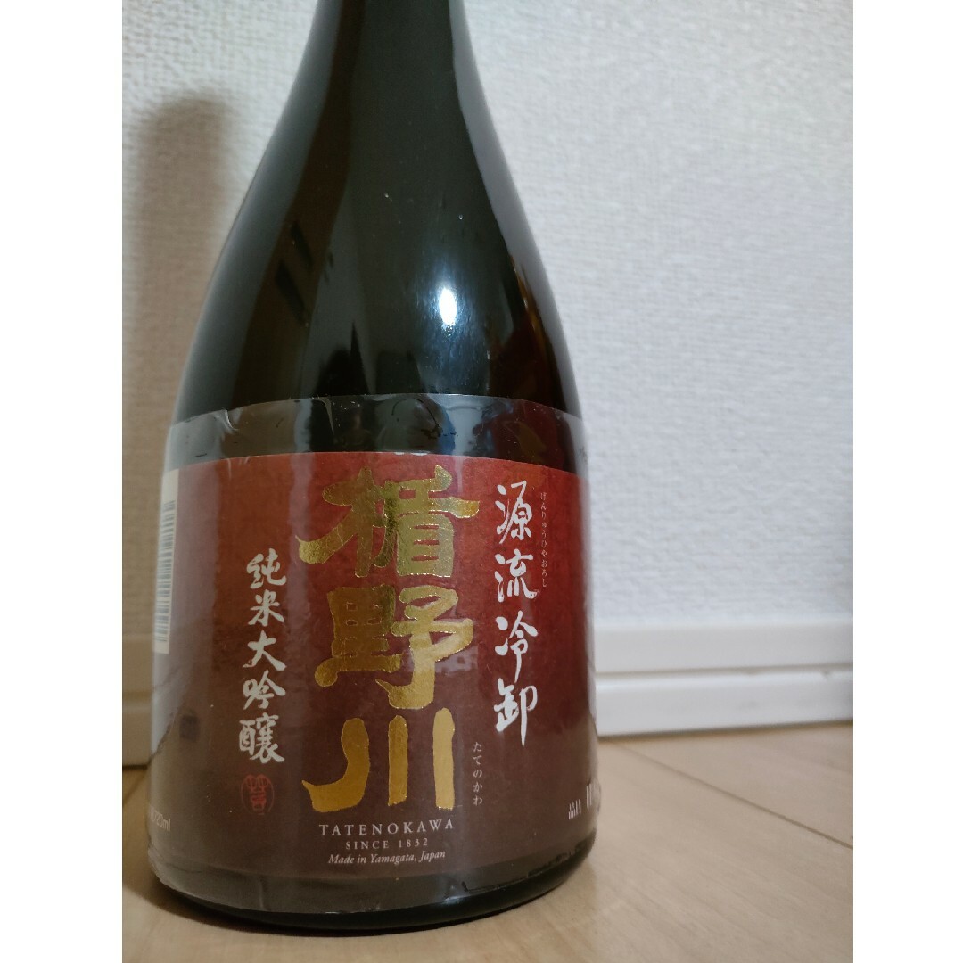 日本酒 楯野川  源流冷卸 純米大吟醸 一雫入魂 百光 食品/飲料/酒の酒(日本酒)の商品写真