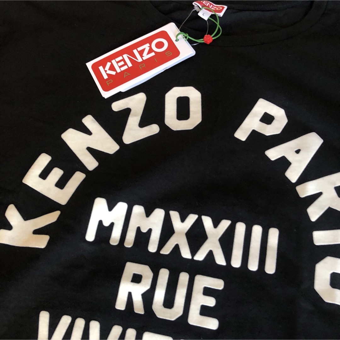 【レア・新品】KENZO ケンゾー　Tシャツ　RUE VIVIENNE 80s 3