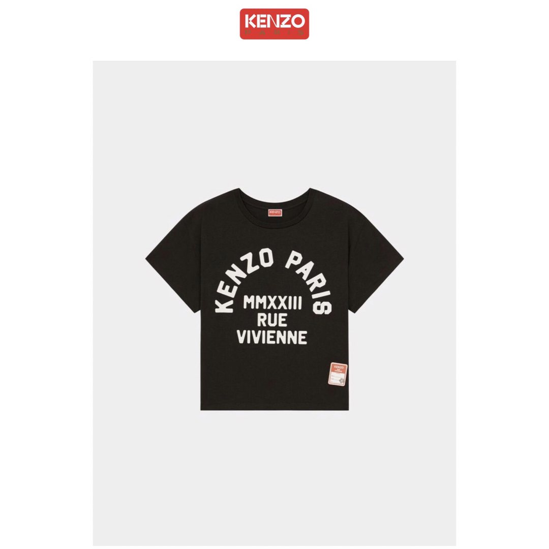 【レア・新品】KENZO ケンゾー　Tシャツ　RUE VIVIENNE 80s 8