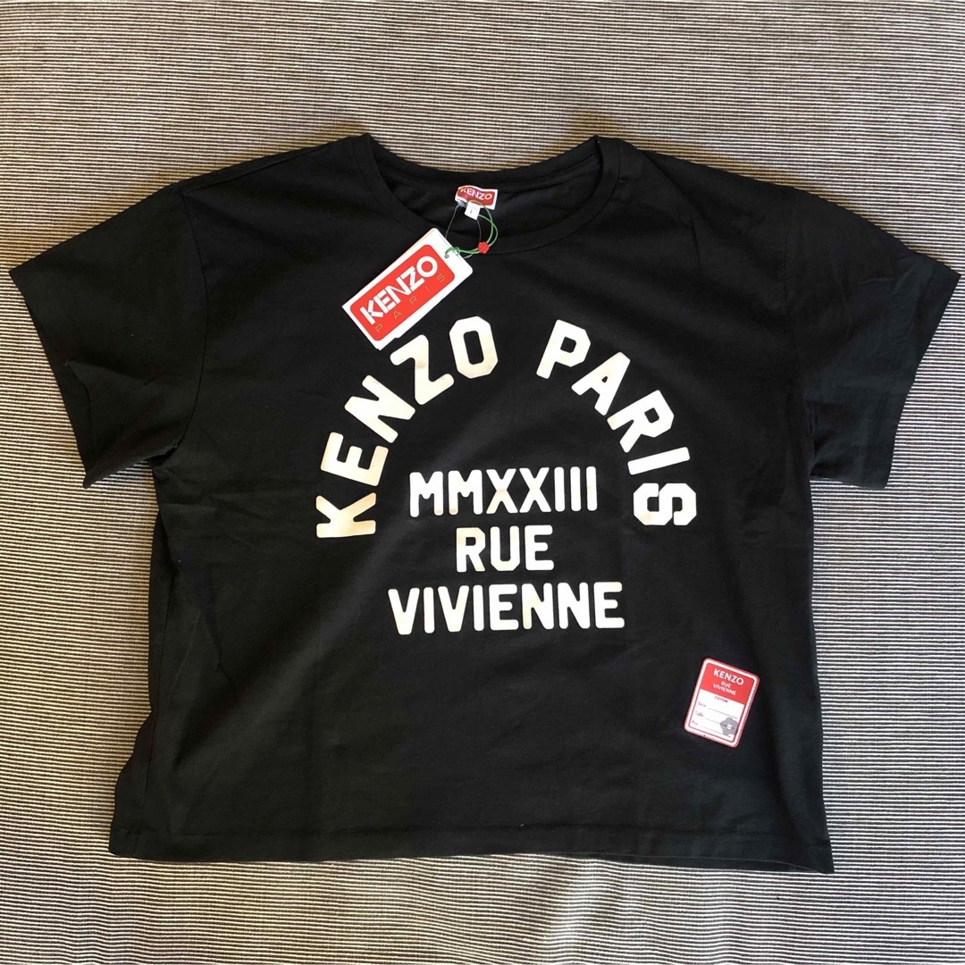 【レア・新品】KENZO ケンゾー　Tシャツ　RUE VIVIENNE 80s 1