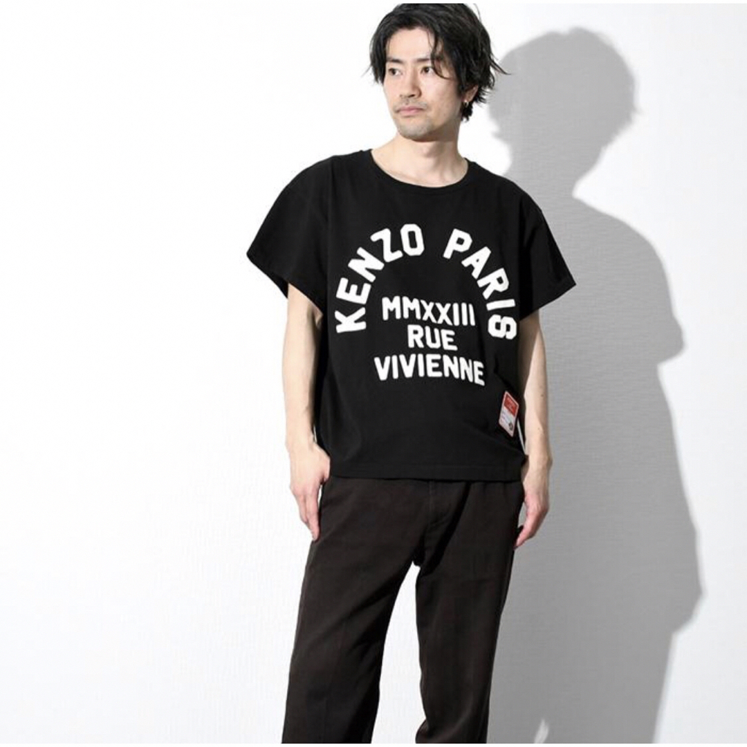 【レア・新品】KENZO ケンゾー　Tシャツ　RUE VIVIENNE 80s 7