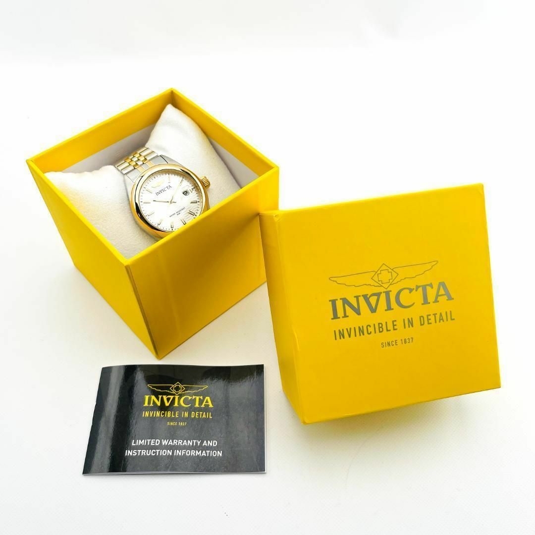 AA56 インビクタ レディース高級腕時計 シルバー/ゴールド INVICTA 9