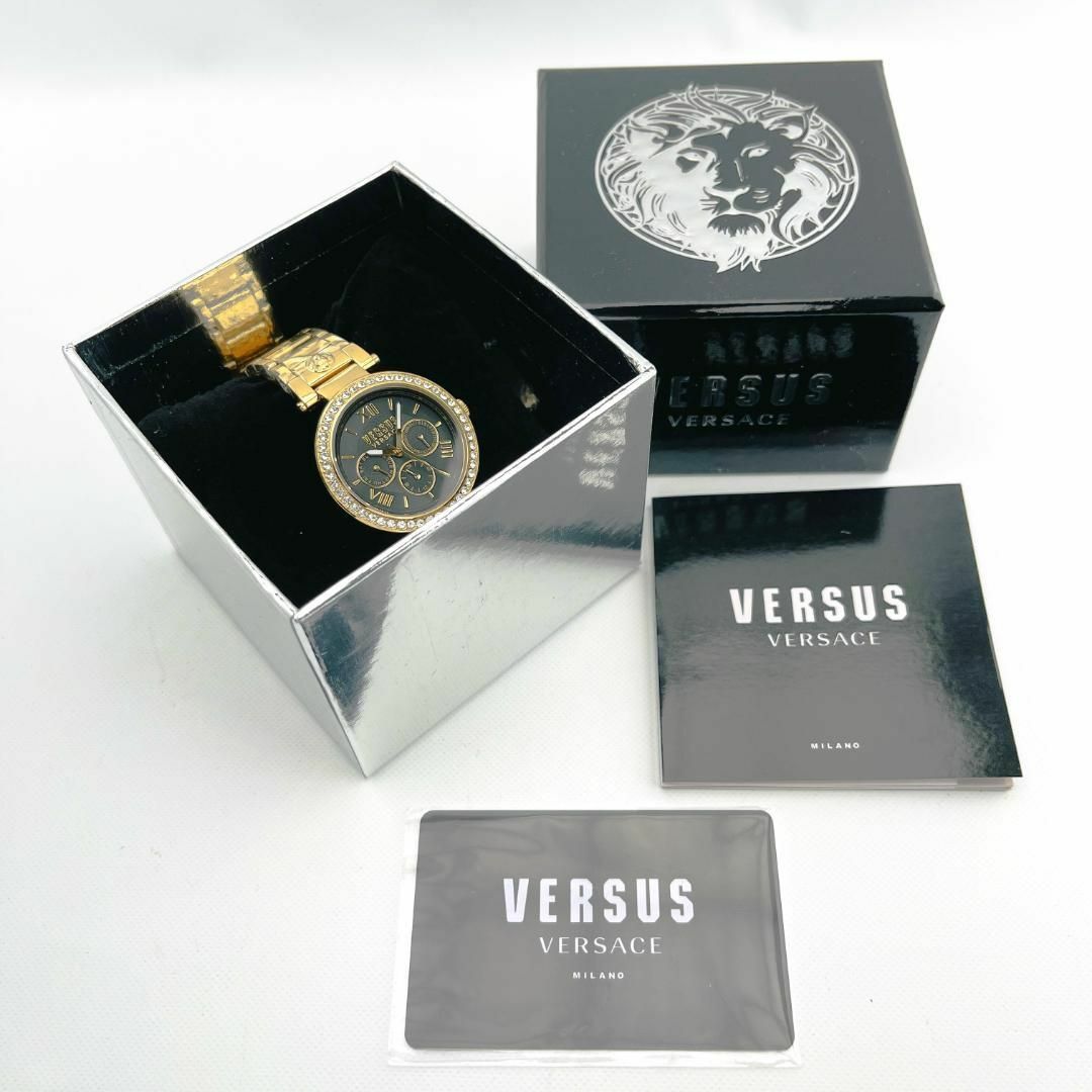 VERSUS - AA57 Versus Versace レディース高級腕時計 ゴールド 匿名