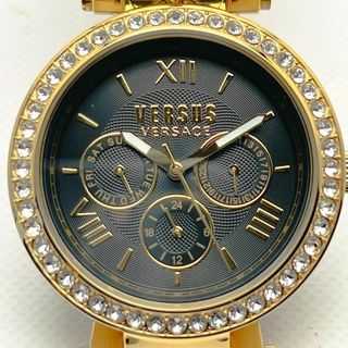 VERSUS - AA57 Versus Versace レディース高級腕時計 ゴールド 匿名