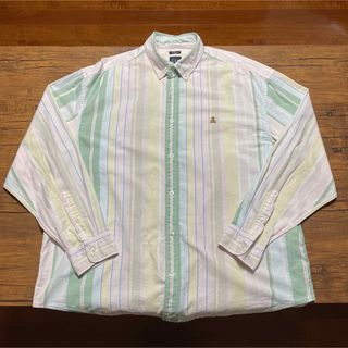 ギャップ(GAP)の90s〜00s『GAP』オールドギャップ　ボタンダウンシャツ　ストライプ　(シャツ)