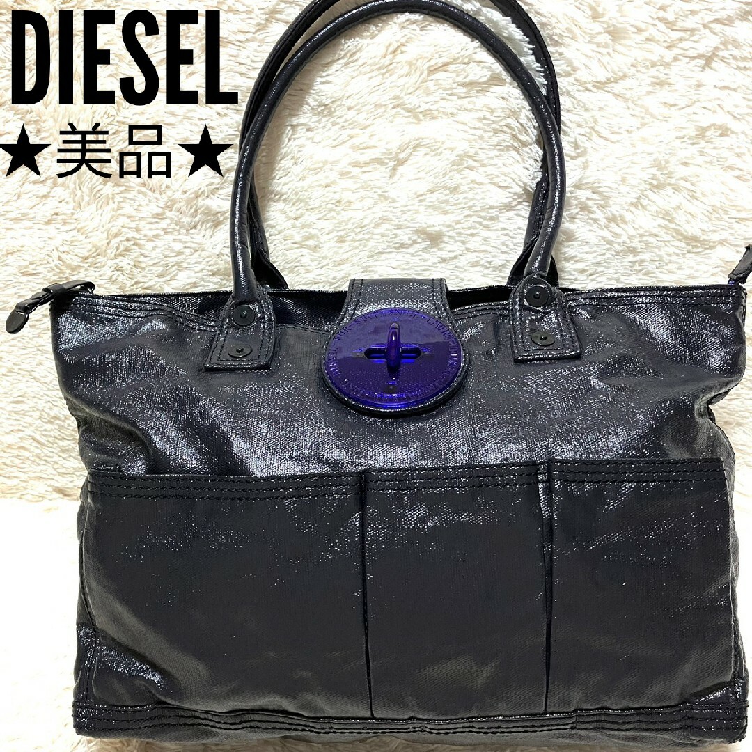 DIESEL - ☆DIESEL☆ディーゼル ビジネス ボストンバッグ ターンロック ...