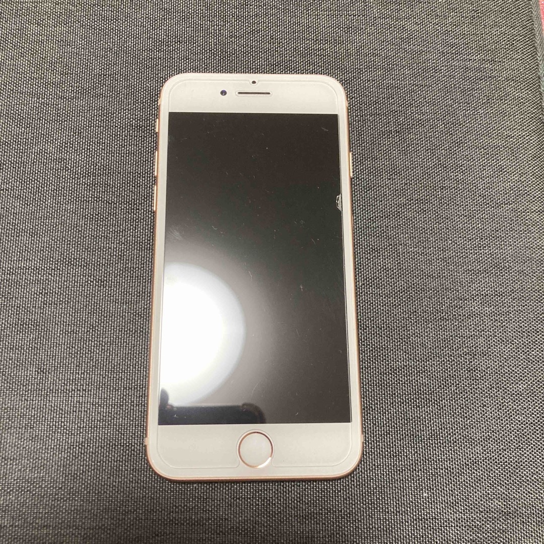 iPhone8 ゴールド　simロック無　箱あり