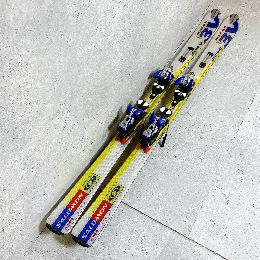 【良品】サロモン スキー 板 SPACEFRAME demo9 3V スキー板