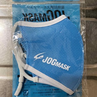 新品　スポーツマスク　JOGマスク　水色　Ｍサイズ　子供　レディース (その他)