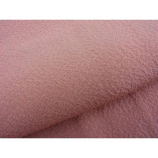 平和屋野田店■上質な色無地 珊瑚色 逸品 n-mz6290