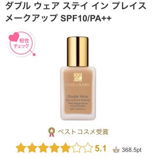 エスティローダー(Estee Lauder)のダブルウェア ステイ インプレイス メークアップ(ファンデーション)