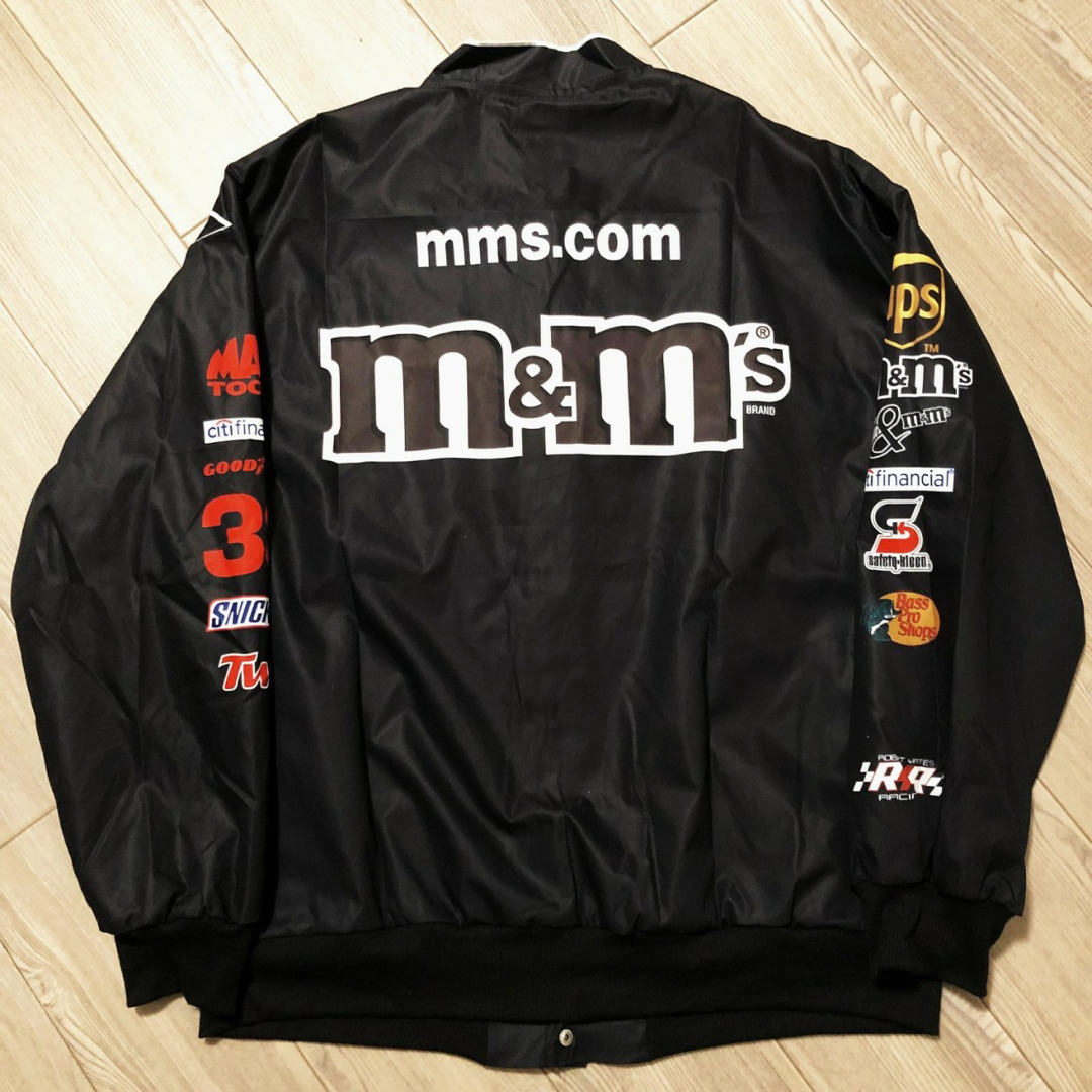 NASCARナスカー/m&m's エムアンドエムズ レーシングジャケット 新品