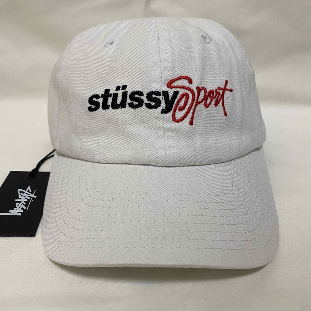 海外限定 STUSSY SPORT ステューシー スポーツ ロー キャップ