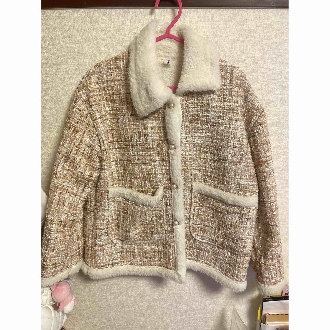 モコモコアウター レディースのジャケット/アウター(毛皮/ファーコート)の商品写真