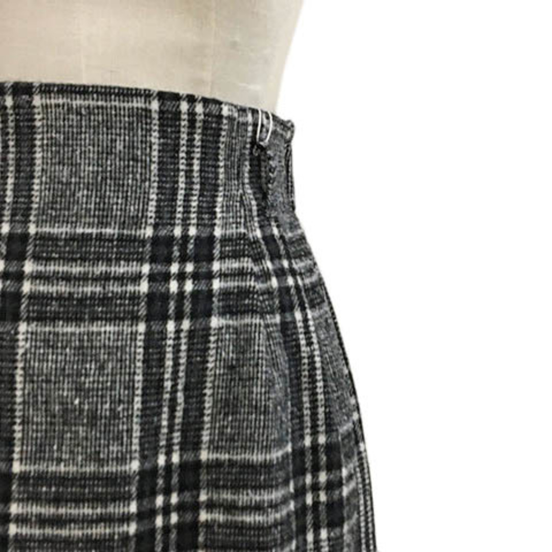 EMSEXCITE(エムズエキサイト)のエムズエキサイト スカート タイト ロング チェック 起毛 M グレー 黒 レディースのスカート(ロングスカート)の商品写真