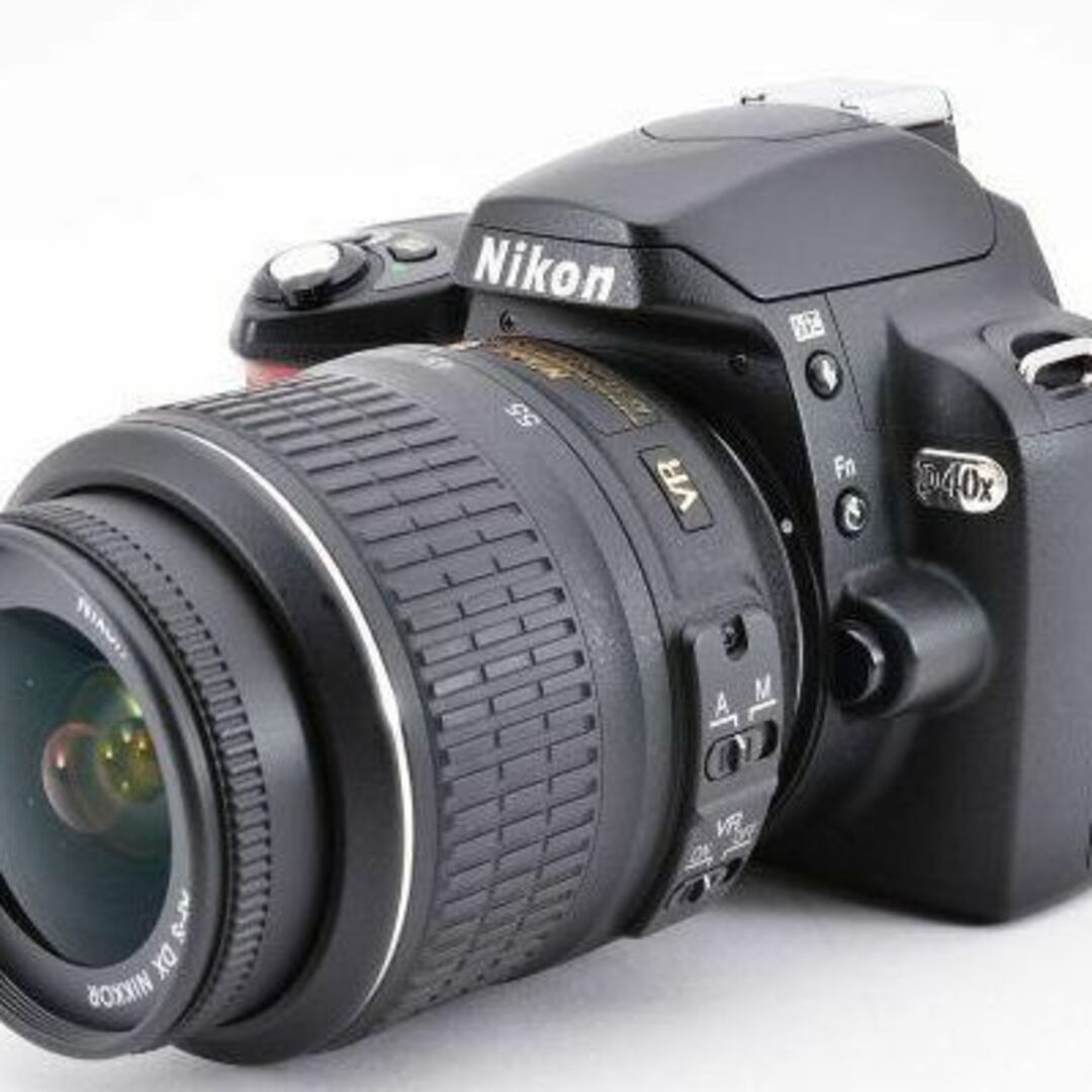 動作好調】 Nikon ニコン D40X レンズキット デジタル一眼 カメラ ...