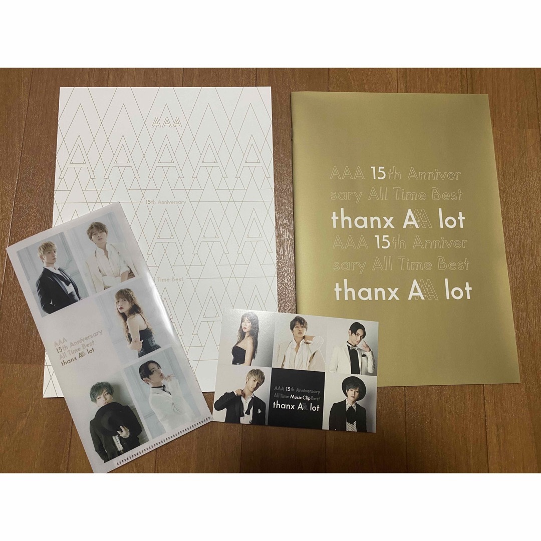 AAA(トリプルエー)のAAA thank A lot 初回限定盤アルバム エンタメ/ホビーのCD(ポップス/ロック(邦楽))の商品写真